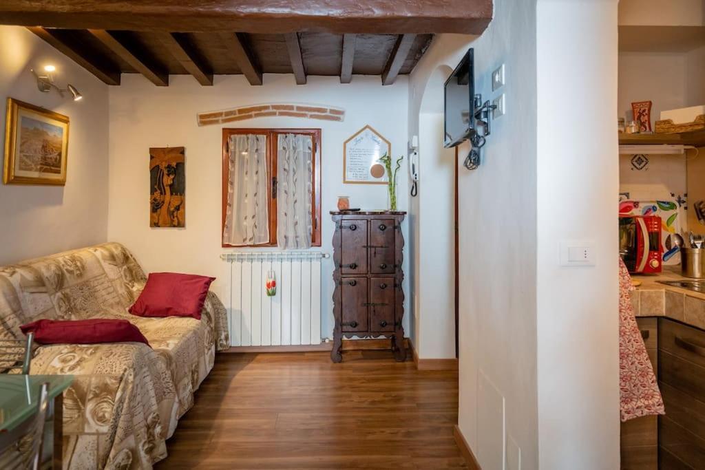 Monica Appartamento Con Giardino Al Ponte Vecchio Florens Exteriör bild