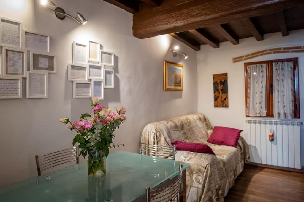 Monica Appartamento Con Giardino Al Ponte Vecchio Florens Exteriör bild