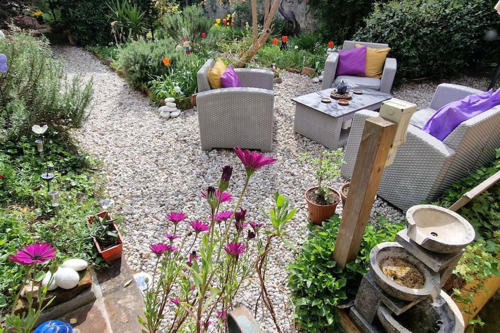 Monica Appartamento Con Giardino Al Ponte Vecchio Florens Exteriör bild